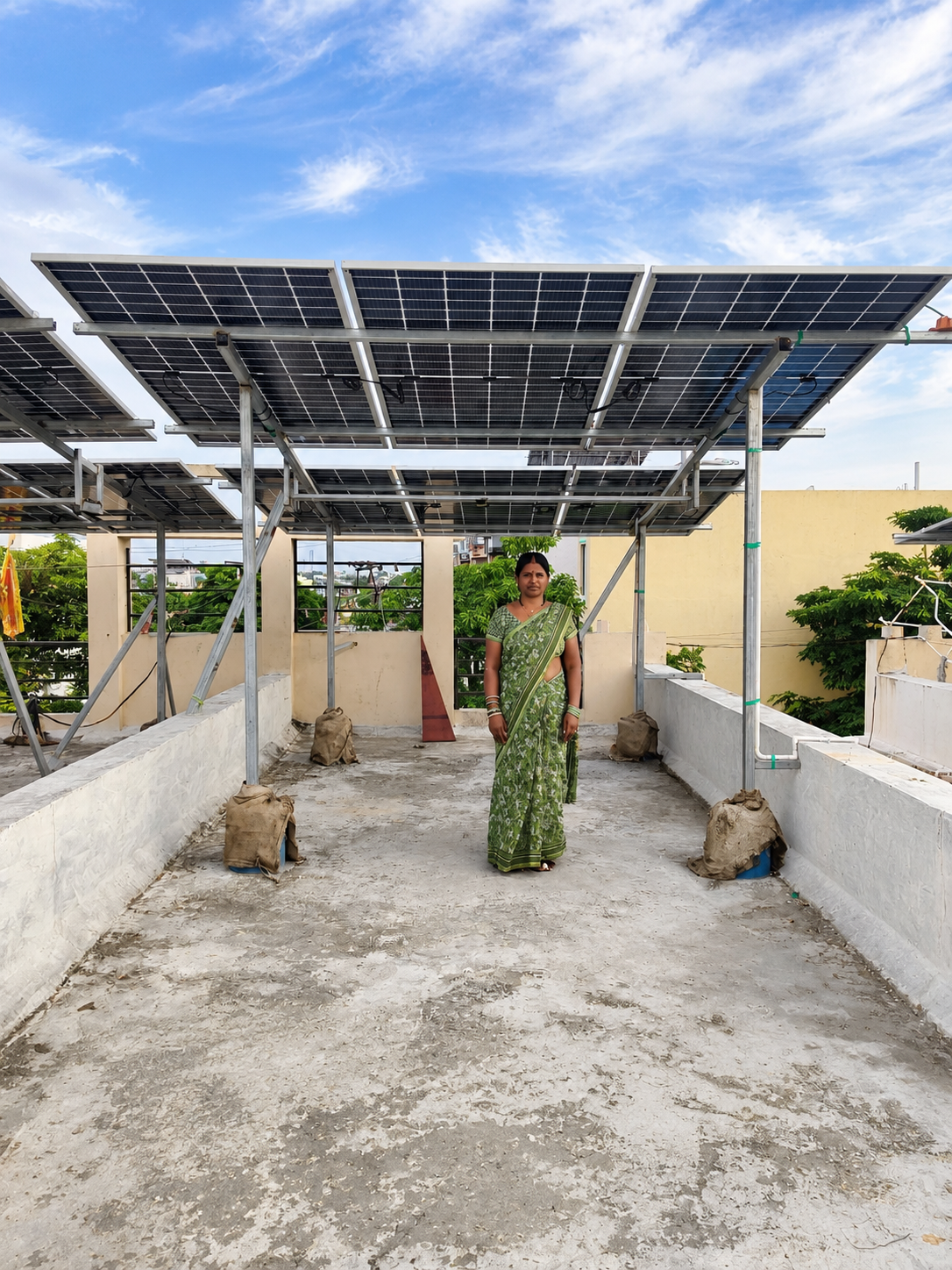 Solar panel installation in Pune